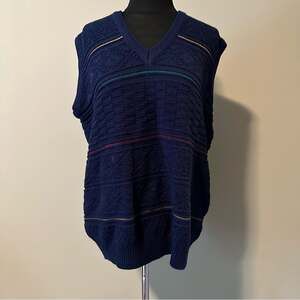 Grandpacore vintage sweater vest